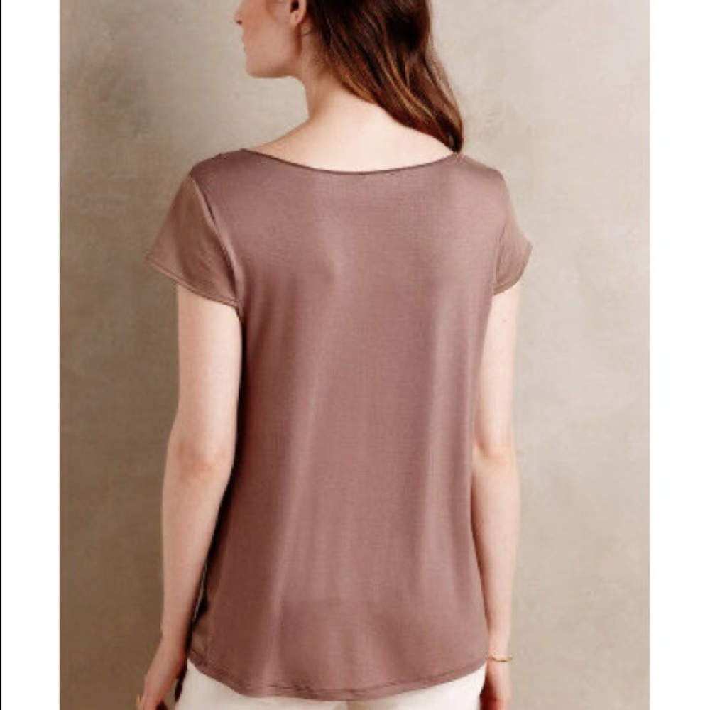 EUC! - Anthro | Meadow Rue Cascade Ruffle Top - Picture 4 of 9